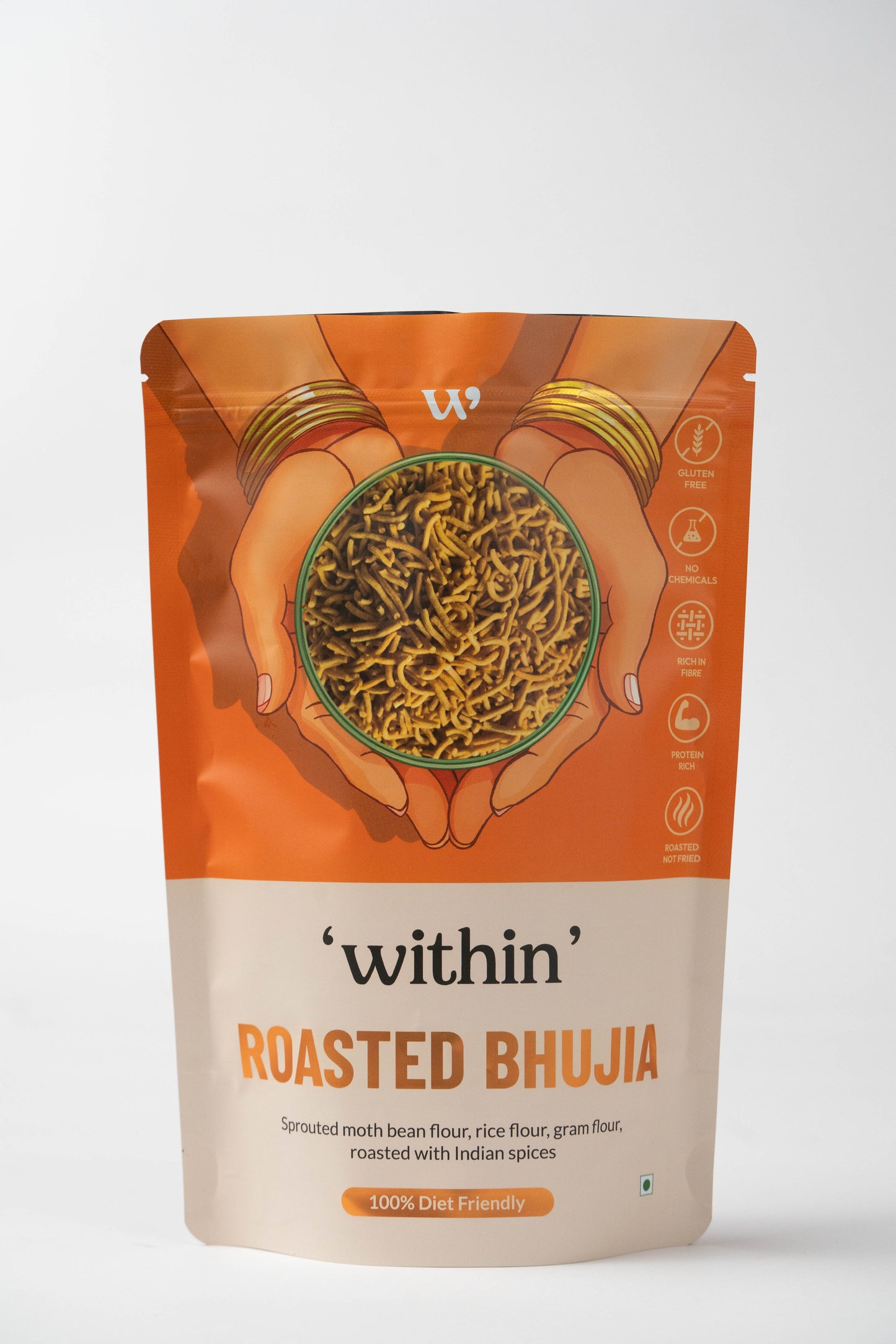 Roasted Bhujia healthy Indian snack – WithIn